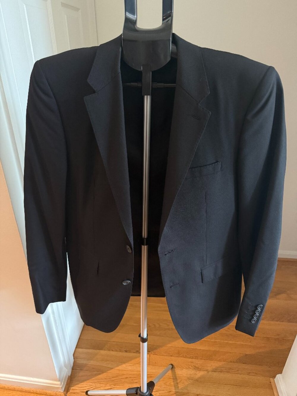 Burberry black blazer 100% wool - size 46/36